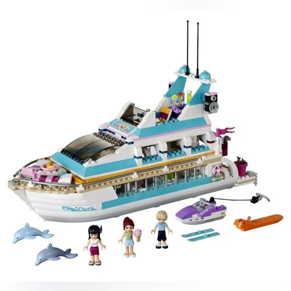 Lego Friends 41015 Dolphin Cruiser 612 pieces ages 7-12 Instructions included - Picture 2 of 9